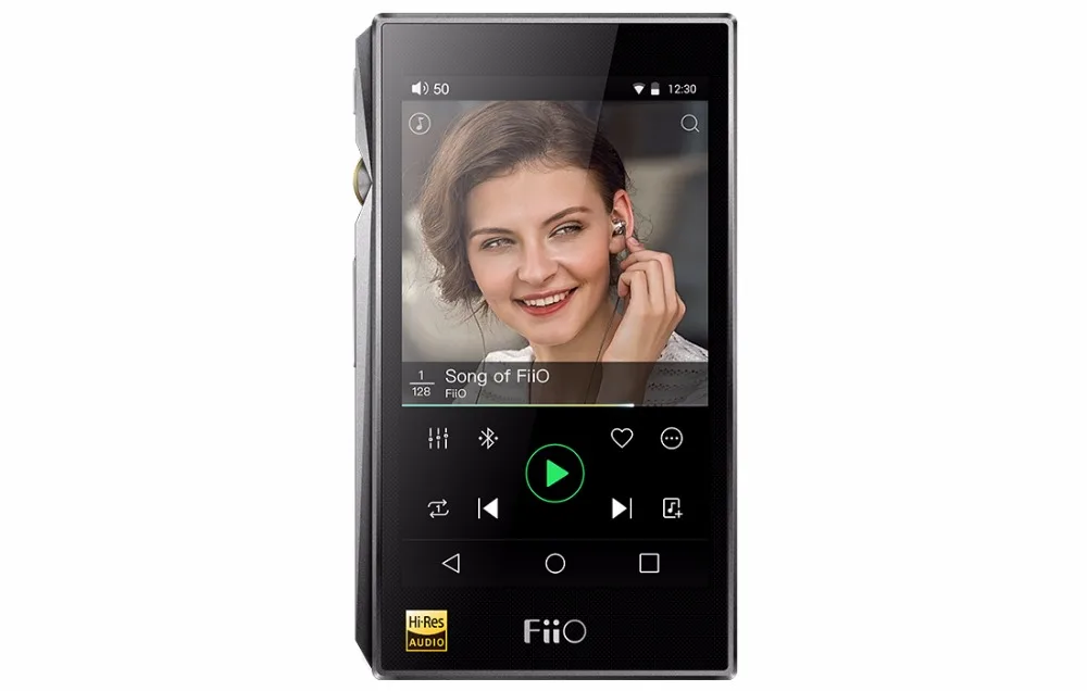 Fiio X5, 3-го поколения, на базе Android, мастерское качество воспроизведения без потерь, портативный музыкальный плеер, 3400 мАч, литий-полимерный аккумулятор, bluetooth