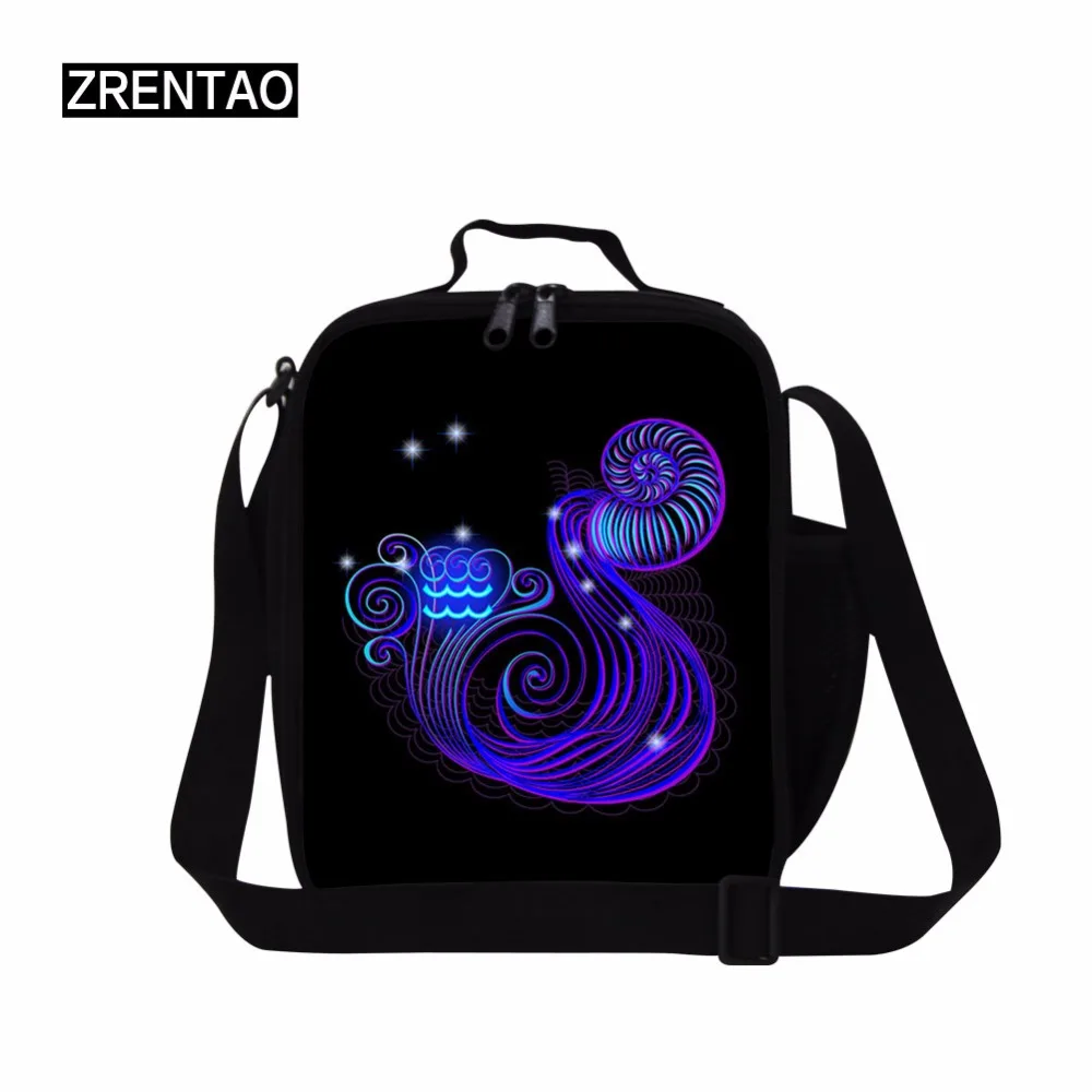 

ZRENTAO high quality kids thermsl lunch food bags 3D animal printed polyester cooler bags small crossbody picnic container
