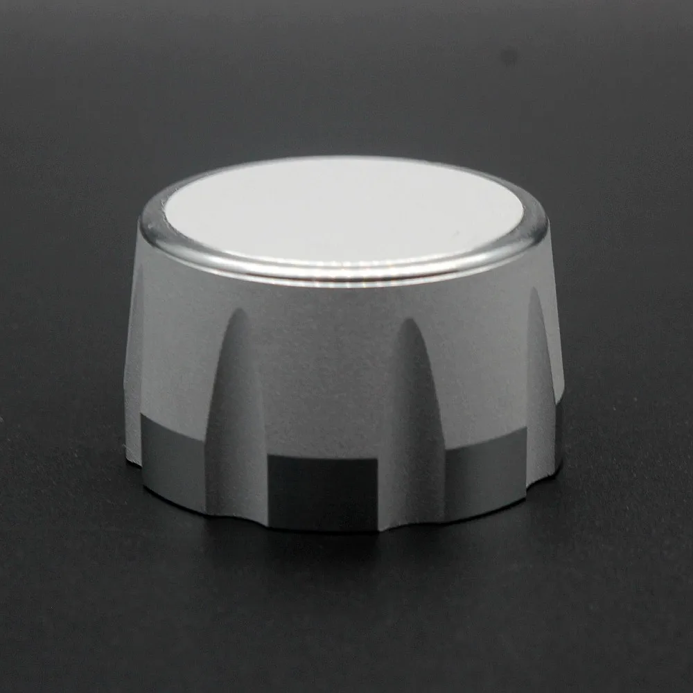 

Aluminum Potentiometer Knob Audio Volume Knob Encoder Knob 35 X 20mm - Silver