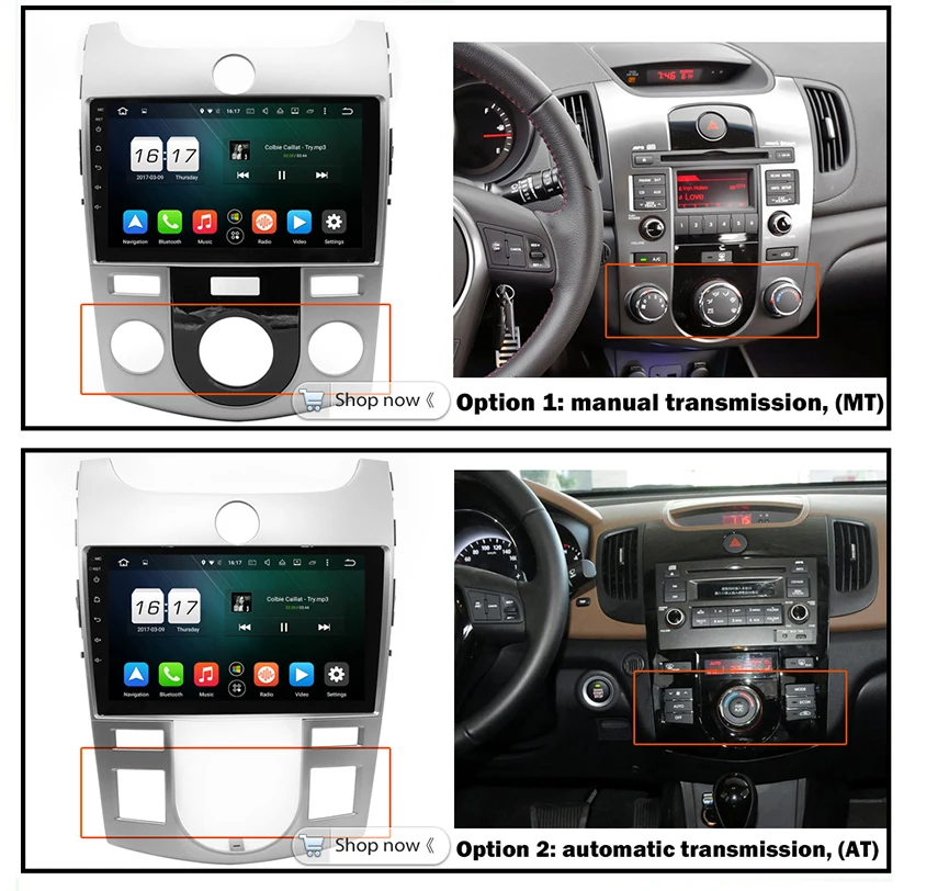 Flash Deal Lenvio RAM 4G+32G Octa Core Android 8.0 CAR DVD GPS Navigation Player For KIA Cerato Forte 2008 2009 2010 2011 2012 Radio BT IPS 1