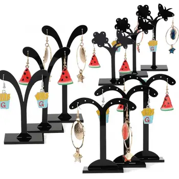 

Fashion Creative Three-Piece Earring Holder Earring Display Stand Home Decoration Jewelry Hanging Stand Rack Holder Storange i