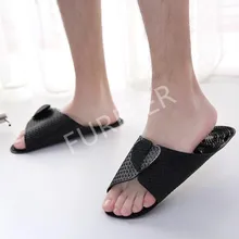 Men's Summer Swimming Beach Flip Flops Traveling Airplane Hotel Shoes Home Massage Slippers Men Foldable Slides Outdoor Sandals