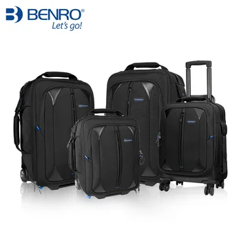 

high quality Benro SLR camera trolley case series 1000 1500 2000 3000 trolley camera bag with Rain cover