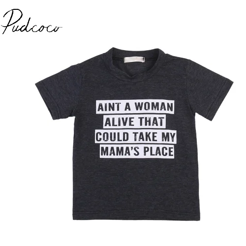 

pudcoco 2017 summer short sleeve o-neck fashion Kids T shirt Baby Boys Short Sleeve T-shirt Blouse Summer Tee Shirt Tops Tee