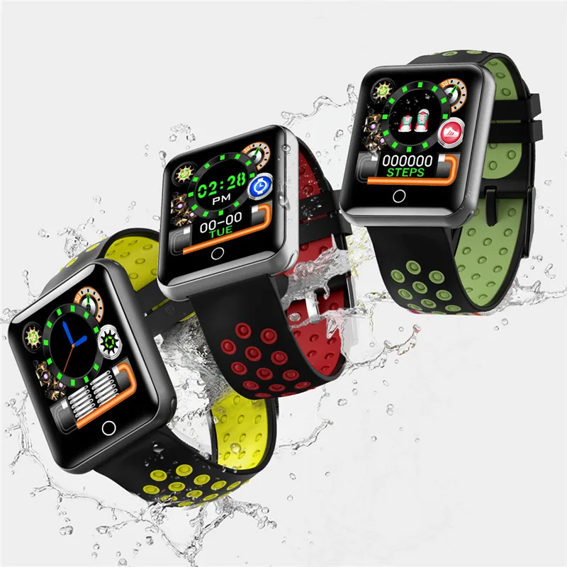 

The Latest Sports Smart Watch Bracelet Q18 Bluetooth heart rate health monitoring IP68 waterproof fashion men's smart bracelet