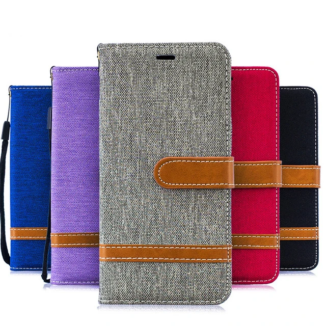 

Wallet Flip Case For Samsung Galaxy M10 M20 M30 Case For Samsung A10 A20 A30 A40 A50 A70 Back Cover Cowboy Leather Capa