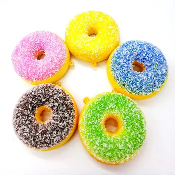 

Slow rebound donut simulation toy slow rebound donut cake Squeeze Toy Stress Reliever Kids
