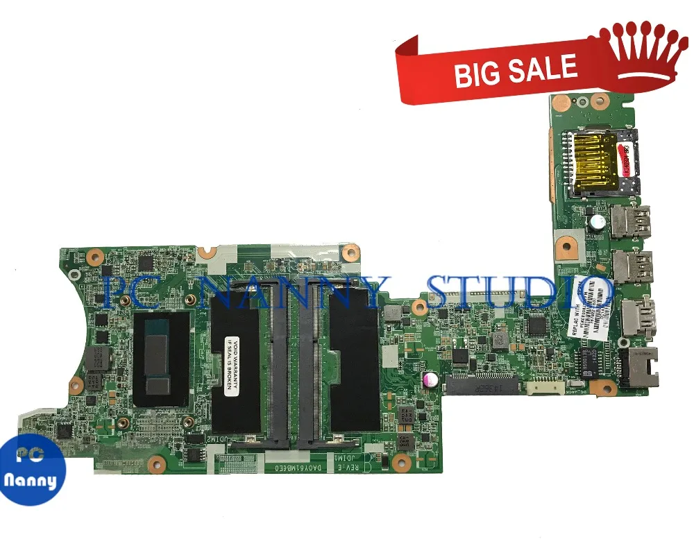 Материнская плата для ноутбука hp Pavilion 13-A00DX X360 DA0Y61MB6E0 767822-501 767822-001 | Компьютеры и