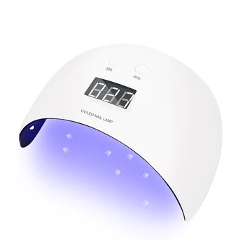 

24W LED Gel Light Drying Tool UV Nail Dryers Lights Lamp With Smart Sensor Three Time Setting Curing All Kinds of Nail Polish