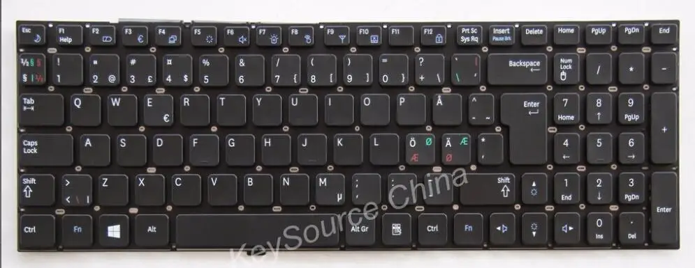 Клавиатура для SAMSUNG E3520 RC510 RC520 RC720 RC710 RV509 RV511 RV515 RV520 RV711 RV720