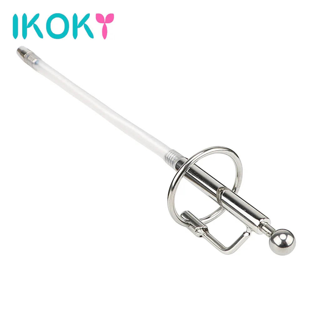 Urethral Prince Stretching Catheter Sounding Penis Plug Horse Stimulate Dilator Sex Toys For Men Gay silicone urethral dilator,urethral dilator