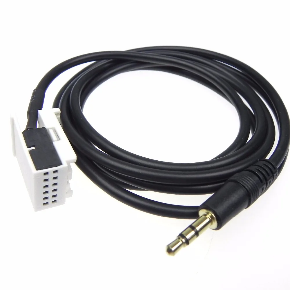 High Quality 3.5mm male AUX In Cable A4 A3 A6 TT A8 S4 AUDO Audio AUX cable Aux Audio Adapter cable length 141cm 1