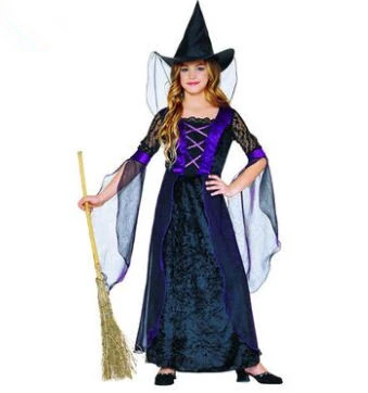 女の子魔女衣装ハロウィン魔女のための邪悪な魔女ドレスハロウィン衣装 Witch Dress Girls Witch Costumeswitch Costume Aliexpress