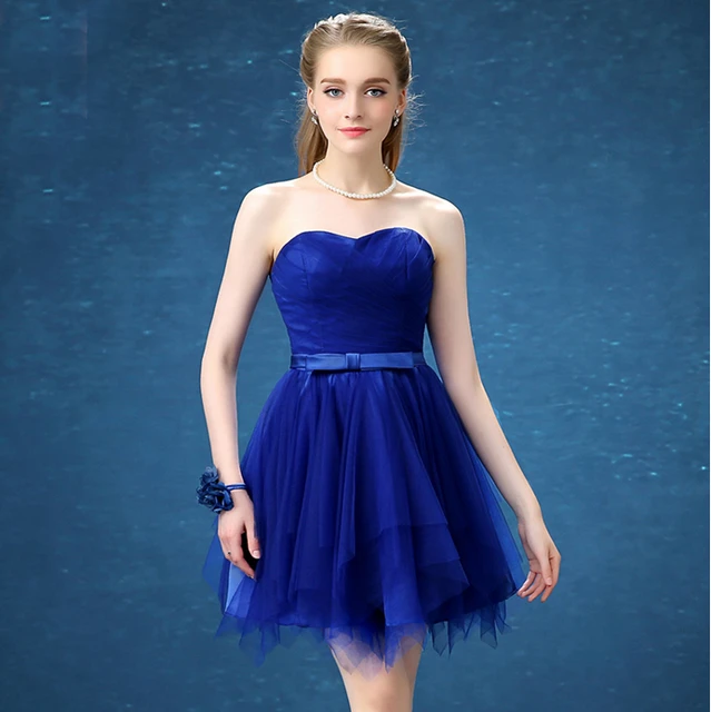 Royal Blue Dresses for Teenagers