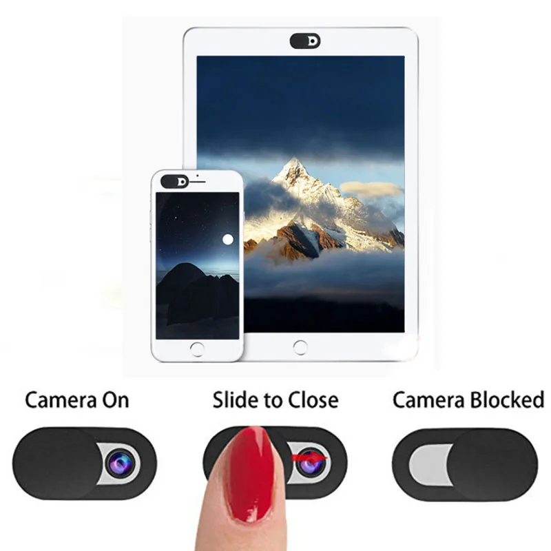 

Webcam Cover Ultra Thin Laptop Camera Cover Slide for Computer Macbook Pro/Air iMac iPhone Cell Phone Tablet Camera Blocker