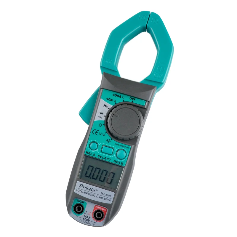 

MT-3109 3 3/4 Auto Shift Digital Clamp Meter  DC AC Voltage Current Capacity Resistance Tester