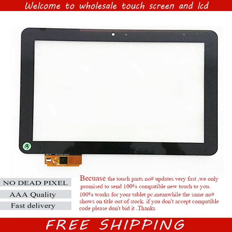 

Original 10.1'' inch Touch Screen Panel for PRESTIGIO MultiPad 4 Ultimate 10.1 3G PMP7100D3G_QUAD Digitizer Tablet PC Sensor