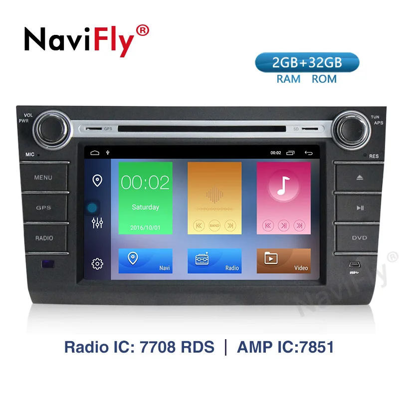 Discount Navifly 2DIN Android 9.1 2+32G For suzuki swift 2004 2006 -2010 Car DVD Multimedia Player Map GPS Navigation Stereo HD 1024*600 0 Discount Navifly 2DIN Android 9.1 2+32G For suzuki swift 2004 2006 -2010 Car DVD Multimedia Player Map GPS Navigation Stereo HD 1024*600 0