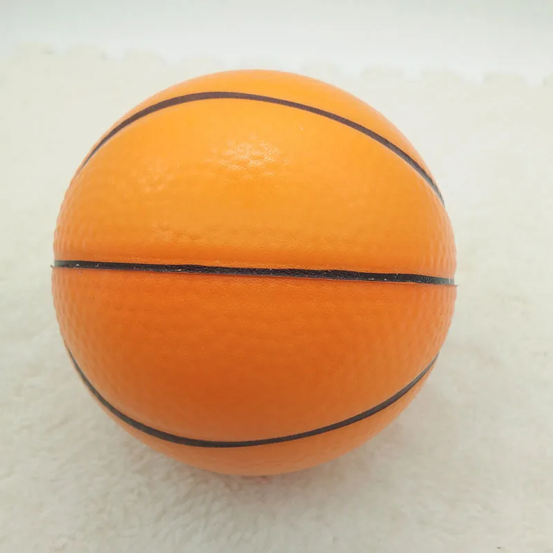 Игрушка антистресс мягкими рельеф красочные Футбол Баскетбол Бейсбол теннис пены Сожмите Мяч Игрушки для девочек мальчиков 6 шт. 100 мм