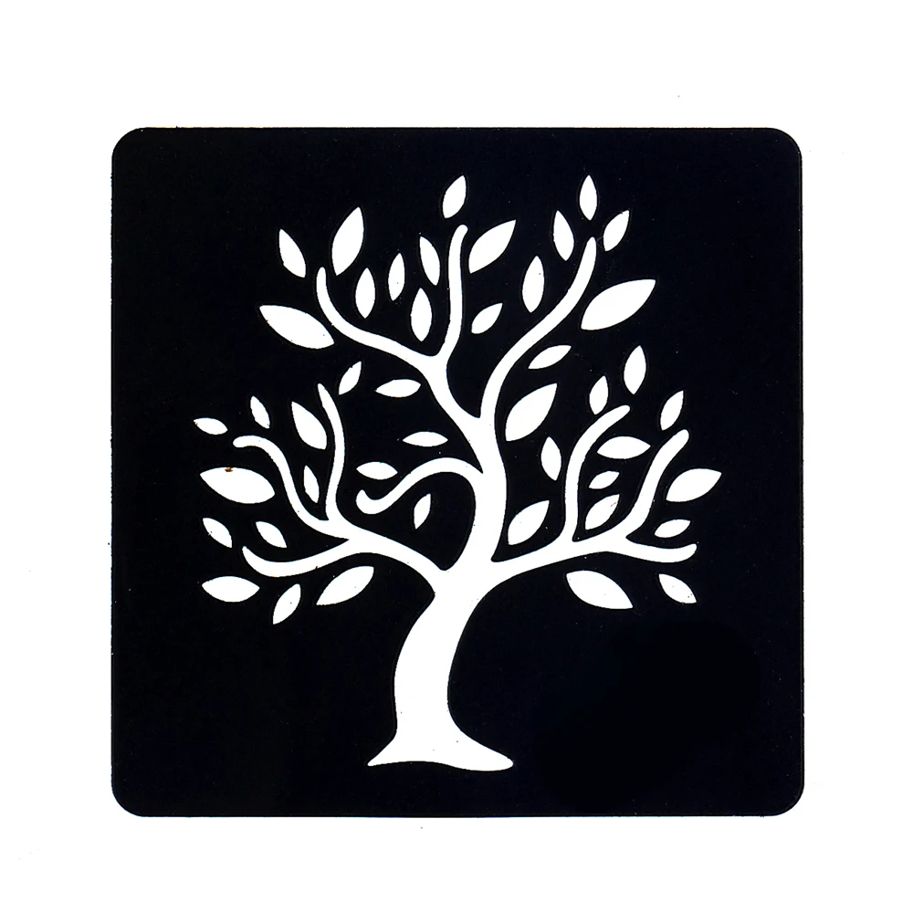 10 Pezzi Dell albero di Vita Fiore Modello di Pesce Henna Tattoo Stencil pasta Disegno Colorato per Le Donne Spalla Corpo Vernice di Arte Del Tatuaggio G