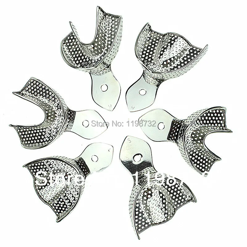 6Pcs High Quality Dental Lab Instruments L/M/S Size Upper & Lower