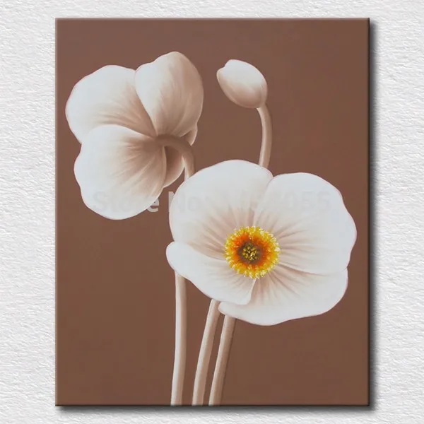 Ordinary living room wall pictures flowers painting for home decoration hand made oil painting wall canvas art.jpg