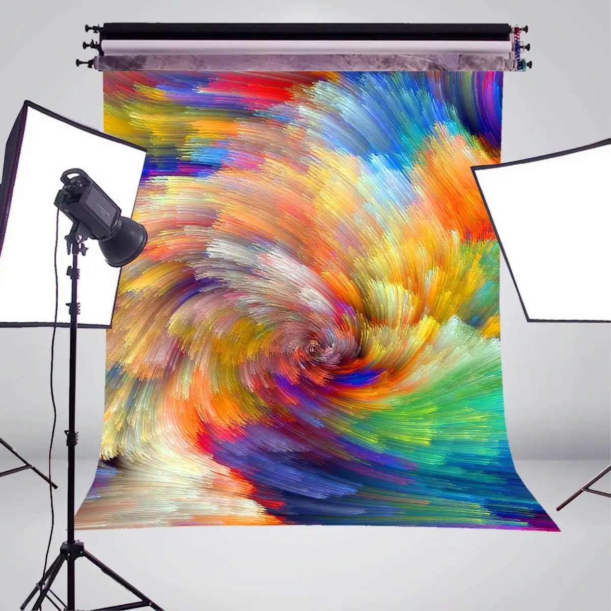 5x7ft абстрактный красочный фон для фотосъемки вихревой художественная фотостудия