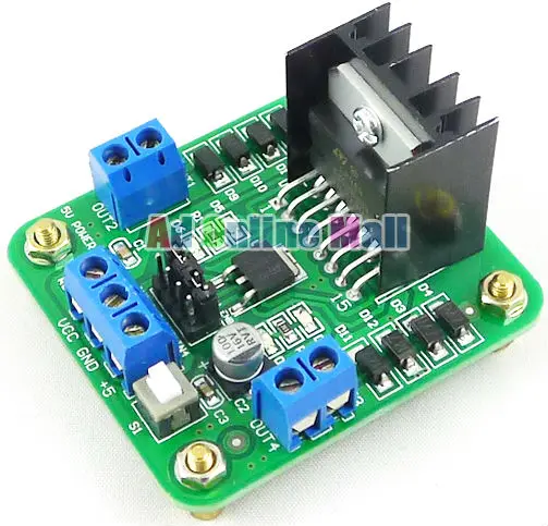 

L298N Dual H Bridge DC stepper Motor Driver Board Module 3PCS/LOT