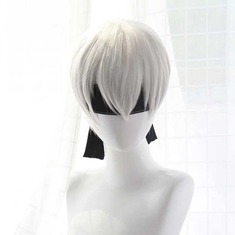 High quality YoRHa No.2 Type B 2BYoRH 2A 9S 2B wig Cosplay Wig NieR:Automata Costume Play Wigs Costumes Hair +Wig Cap