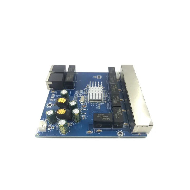 Промышленный Ethernet коммутатор модуль 5 портов unmanager 10/100/1000 Мбит/с PCBA плата OEM Авто