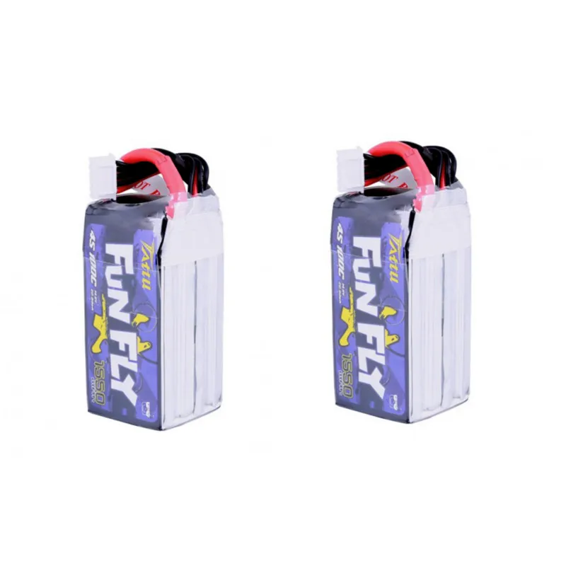 4 шт. Funfly TATTU 14,8 V 1550mAh 1300mAh 100C 4S XT60 разъем Lipo батарея для Emax HAWK 5 RC Дрон FPV Racing