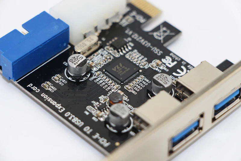 USB 3.0 PCI-E Expansion Card Adapter External 2 Port USB3.0 Hub Internal 19pin Header PCI-E Card 4pin IDE Power Connector ssd adapter card pcie adapter card pcie expansion card pcie usb adapter card