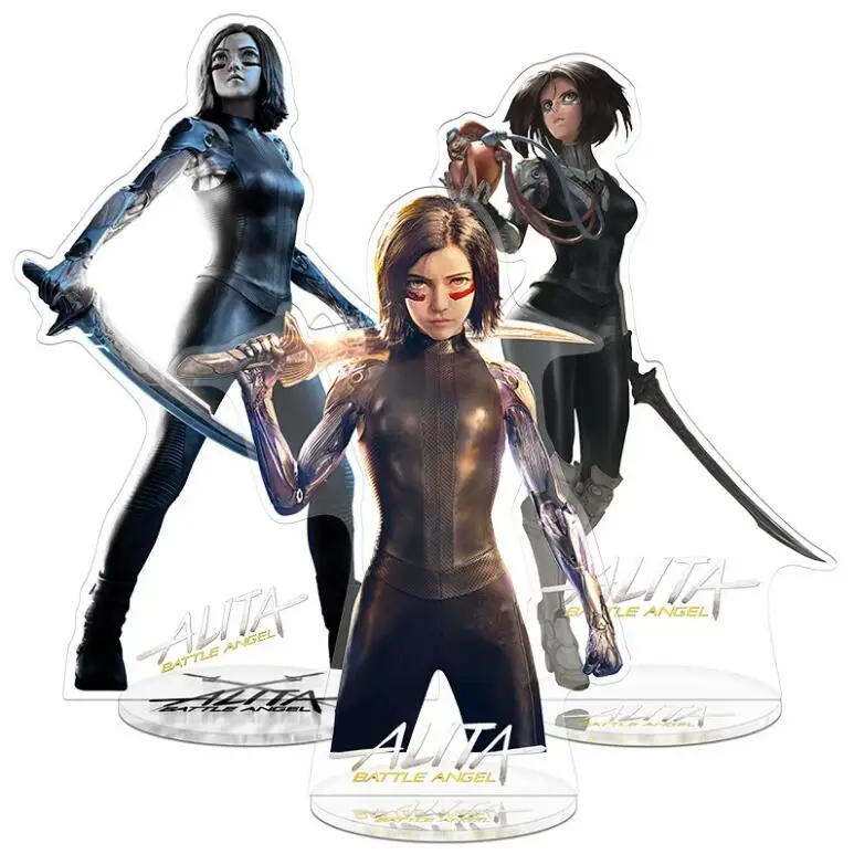 

Alita Battle Angel Acrylic Model Stand Figure Toy Anime Figure Collection For Kids Children Gift