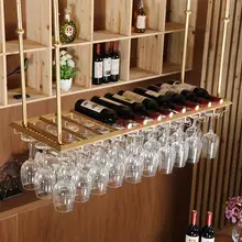 Подвесная стойка для стаканов вина вверх дном домашнее Вино Стойка для украшения стойка для винного бара Европейская подставка для вина стойка для стаканов
