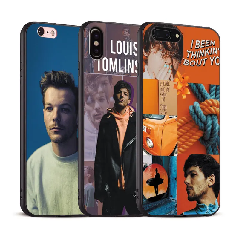 Louis Tomlinson Coque Fashion Phone Case For Apple IPhone X 8Plus 8 7Plus 7 6SPlus 6s 6Plus 6 Se 5s 5 Soft Silicone Cover Shell