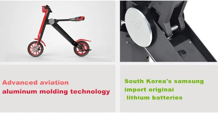 Sale 12"LEHE Electric scooter Smart city walking electric bicycle mini folding  electric bike instead  walking tool 36v li-ion ebike 12