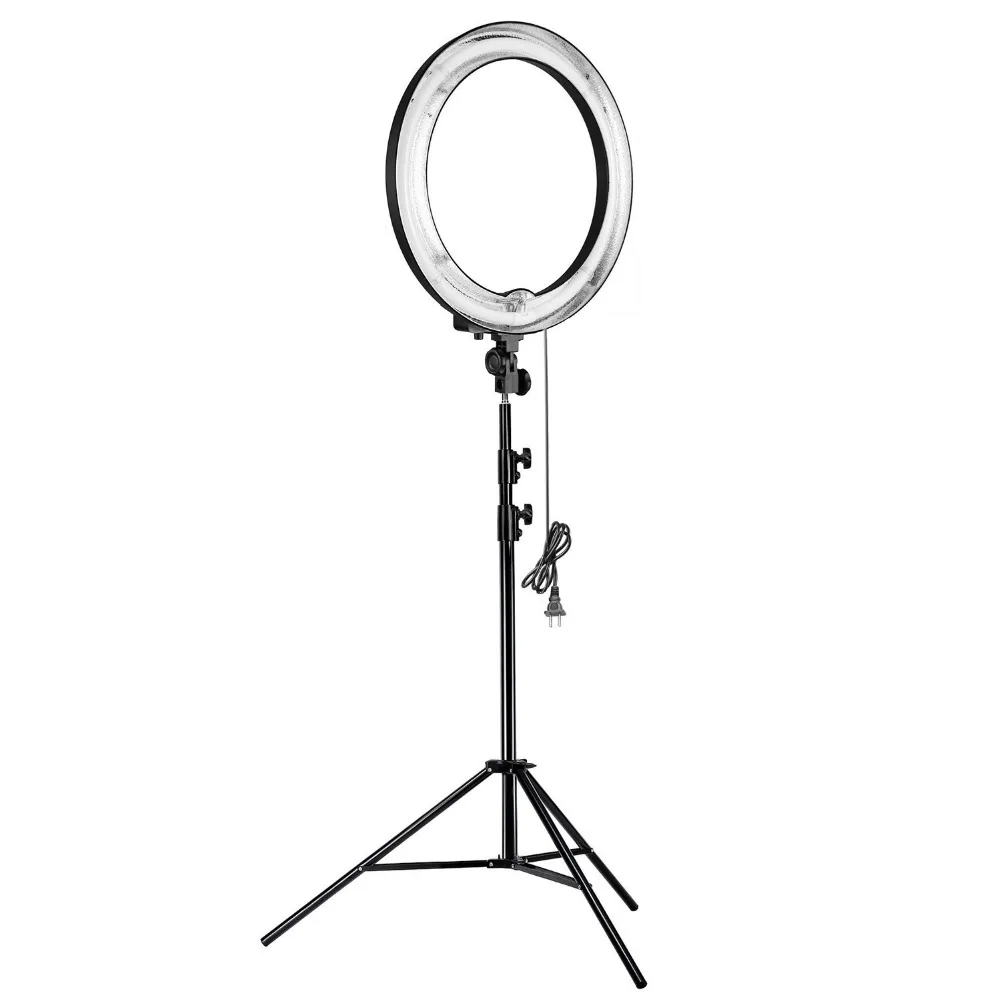

Neewer 18" Dimmable 75W(600W equivalent) Continous Camera Photo Video Ring Light Kit