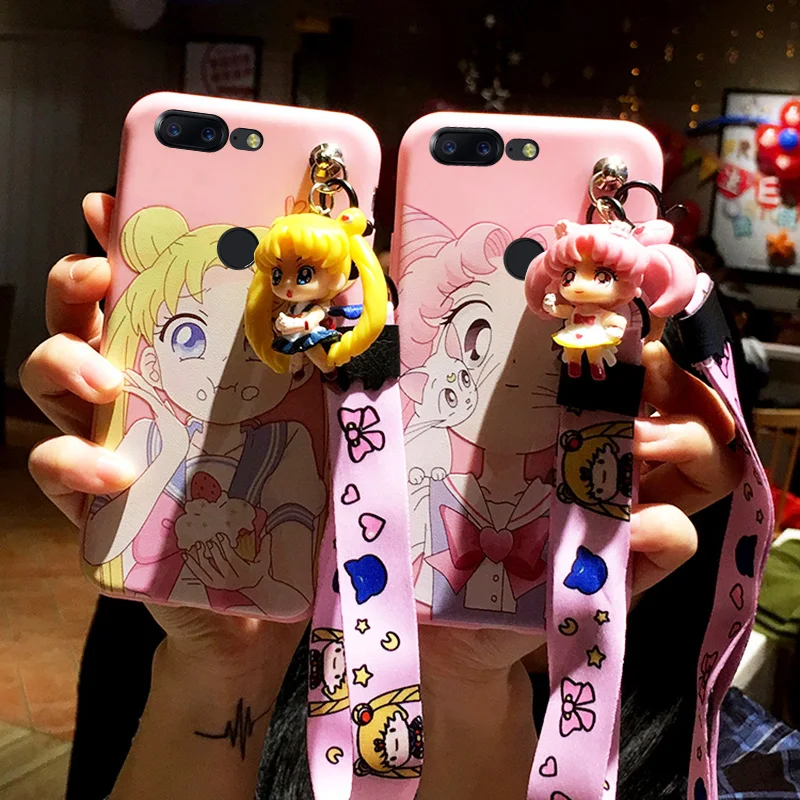 Милый 3D чехол для телефона Oneplus 7 Star Sailor Moon OnePlus 5 5T / 1 + 6 One Plus 6T чехол-накладка с