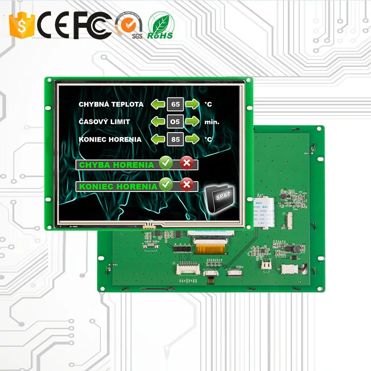 

8 Inch Touch Screen LCD With PCB Board And MCU Controller