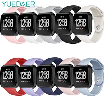 

YUEDAER Soft TPU Smart Watch Band For Fitbit Versa Strap Wristband Bracelet Watchband Silicon Strap For Fit Bit Versa Smartwatch