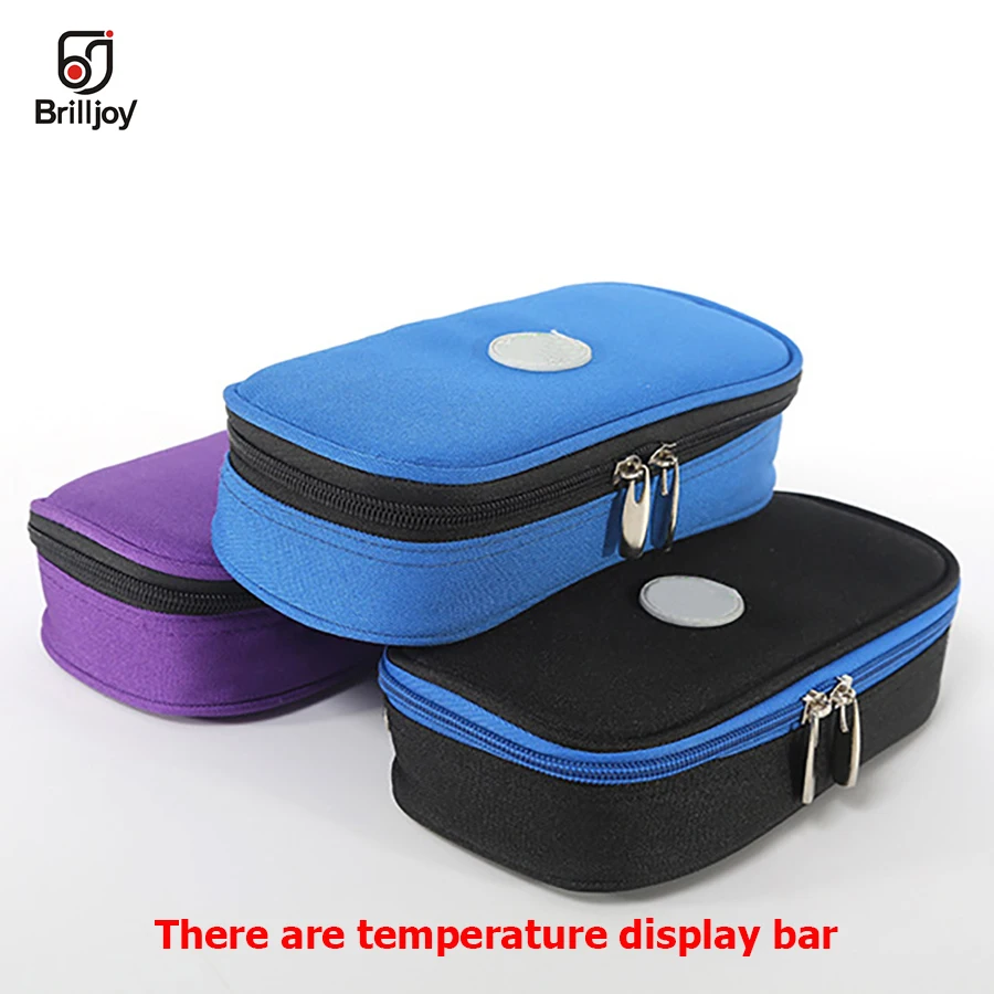 de portátil para diabéticos, bolsas de grado centígrado, con funda protectora, para inyector|ice pack cooler baginsulin ice pack - AliExpress