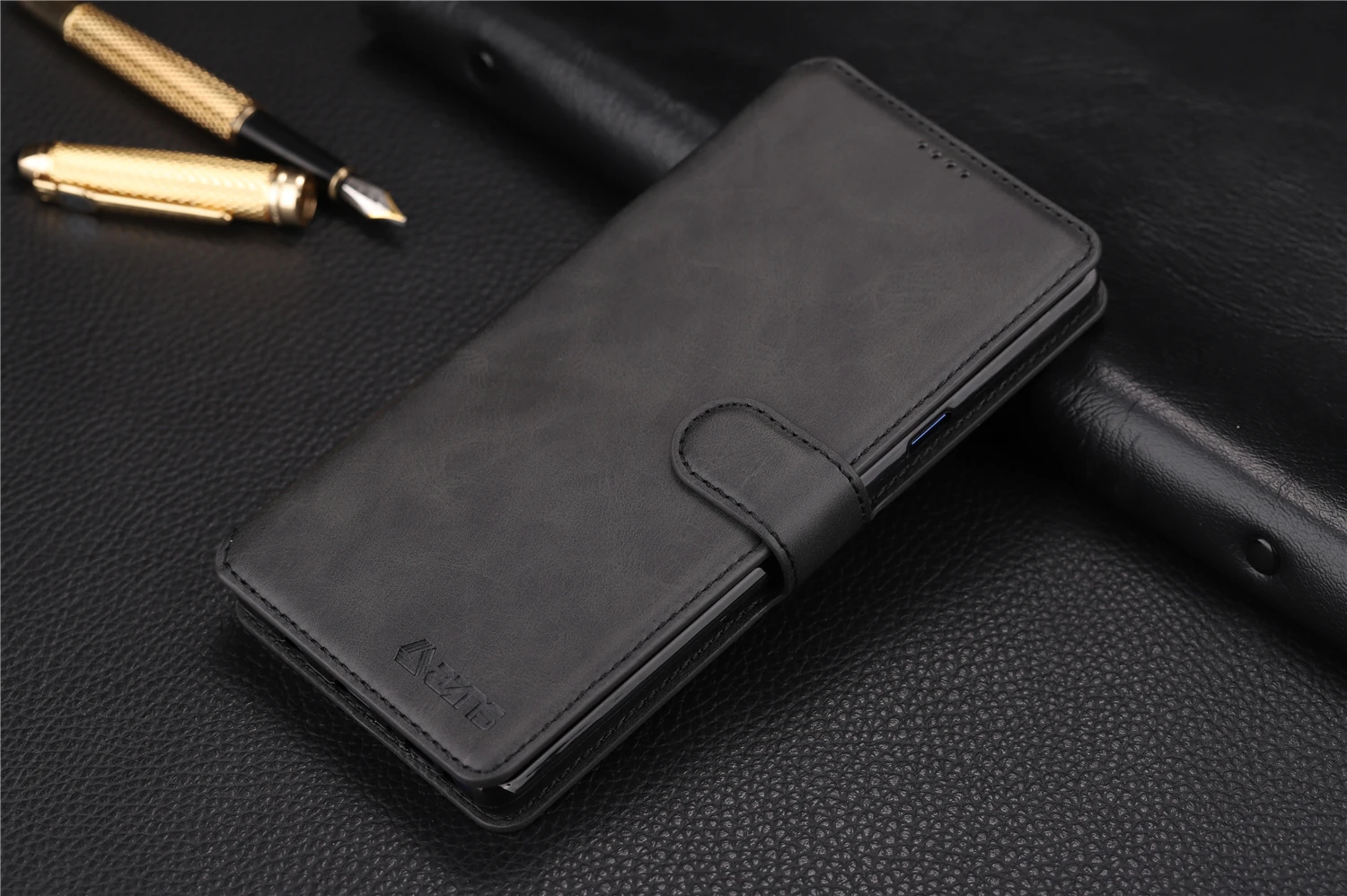 Кожаный откидной Чехол-Кошелек с подставкой для samsung note10 S10 S9 S8 Plus Note 9 8 A6 A7 A8 плюс A9 S10e M10 A10 M20 M30 A30 A20 A50 Funda