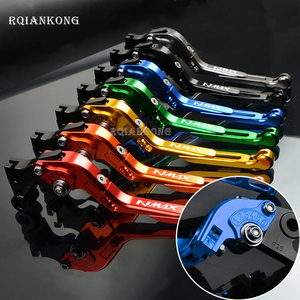 

CNC Motorcycle Brake Clutch Lever FOR YAMAHA NMAX155 NMAX125 NMAX 125 N-MAX155 2015 2016 2017 Folding Adjustable Accessories
