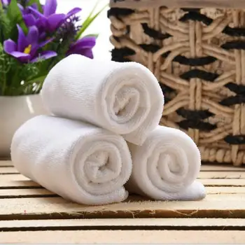 

None 10pcs White Disposable Face Towel Hair Salon Towels 30*70cm Travel Washcloth 2019