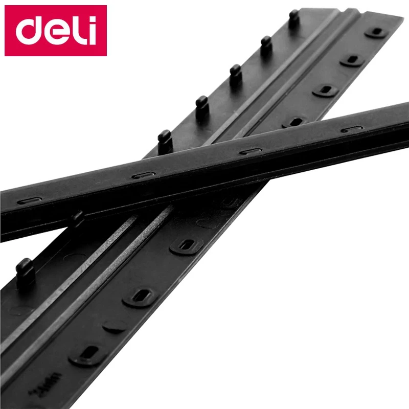 100 قطعة/الوحدة ديلي 3825 pvc شرائط 10 ثقوب a4 5x300 ملليمتر والموردين آلة تجليد مشط ملزم 35 صفحات