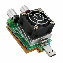QC2.0/3,0 35 Вт USB Электронная нагрузка регулируемый постоянный ток старения резистор батарея напряжение ёмкость Тестер Вольтметр