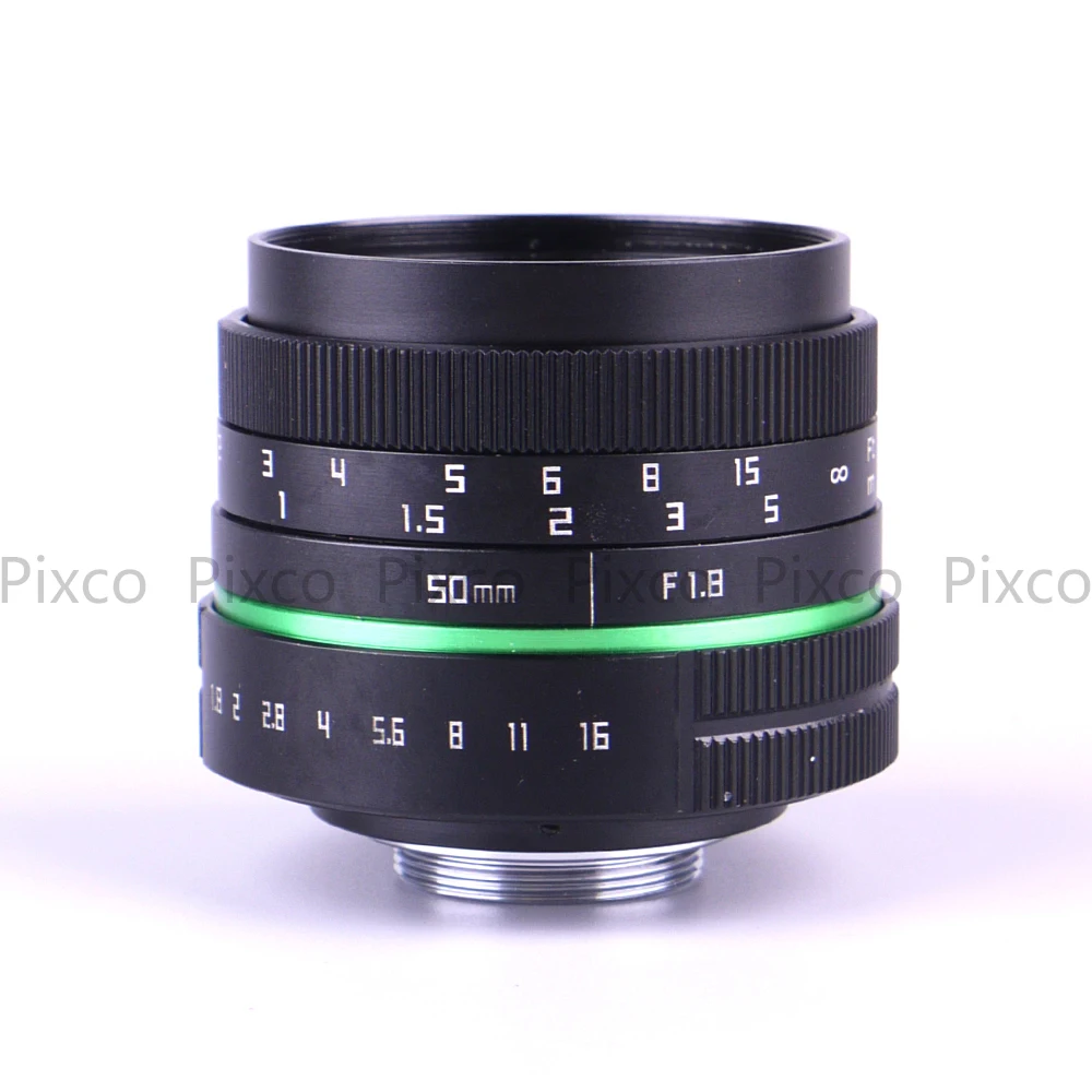 Объектив для телевизора 50 мм F1.8 крепления камеры C + адаптер Sony nex/для Nikon 1/для Canon