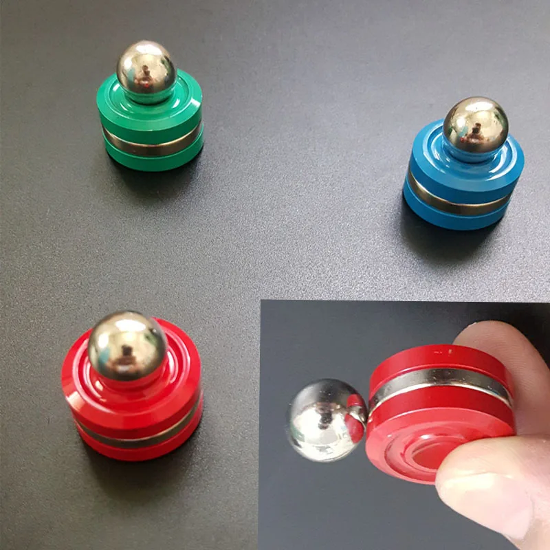 

2017 New Artificial Satellite Magnet Gyro Yo Yo Plating Alloy Puzzle Finger Spiner Figet Spinner and Fidget Adult Toys Stress