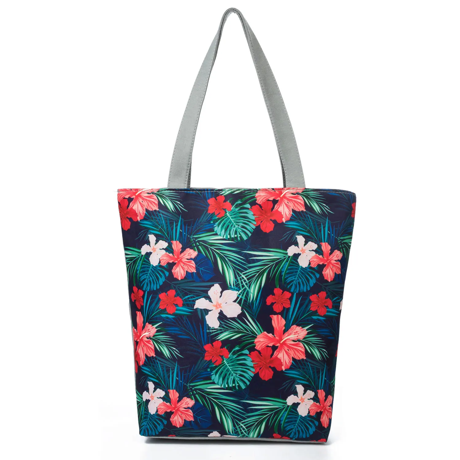 

Miyahouse Fashion Print Floral Cotton Single Female Shoulder Bag Shopping Foldable Women Handbag Bag Travel Lady Tote Bag