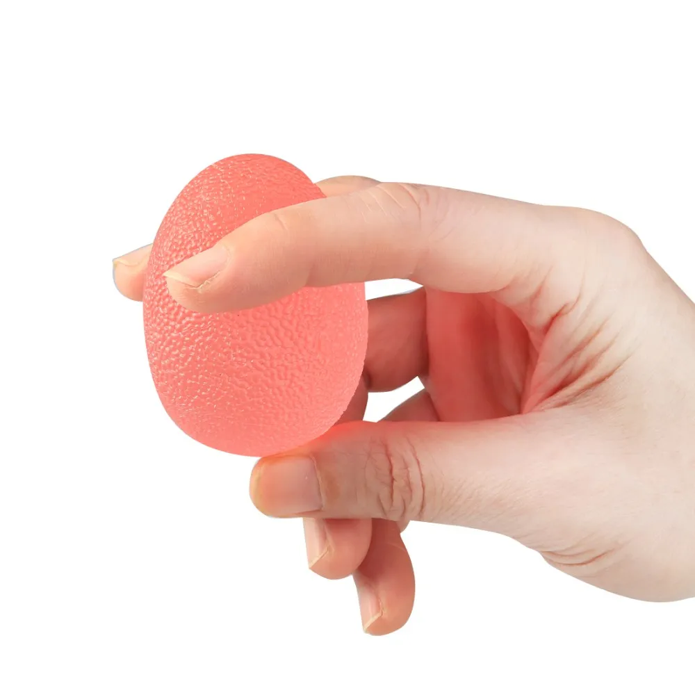 3 шт./компл. яйцо Форма мячик текстура палец массажные шарики для сжимания Мощность мяч успокаивающий, для сжимания шарики WLQ-03